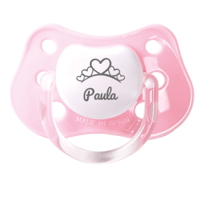 Chupete personalizado rosa