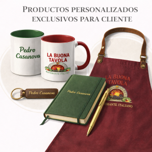 Producto personalizado exclusivo