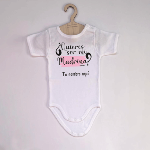 Body Personalizado - Quieres ser mi Madrina