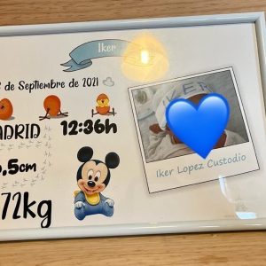 Cuadro Natalicio Mickey