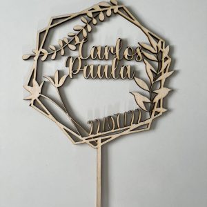 Topper Tarta de Boda