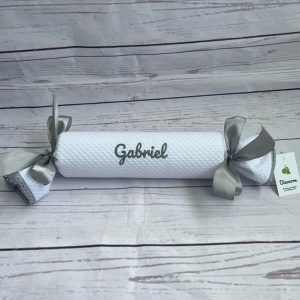 Caramelo piqué personalizado - Gris