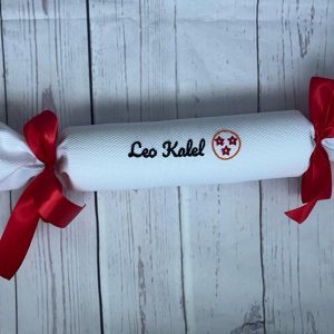 Caramelo piqué personalizado - Rojo