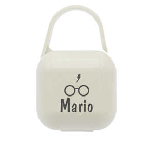 Cajita portachupetes personalizada Harry Potter