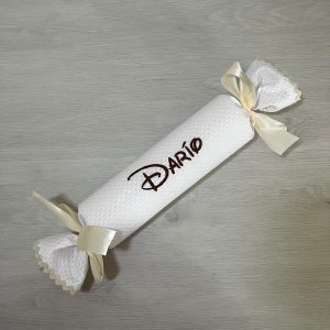 Caramelo piqué personalizado - Beige