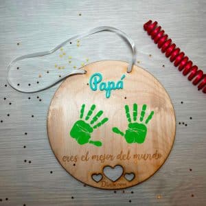 Placa Día del Padre