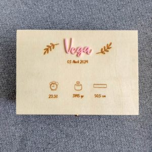 Caja recuerdos natalicios