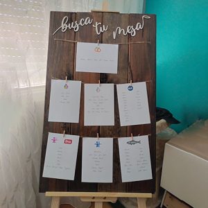 Organiza a tus invitados en tu boda de una forma rápida y con un toque antiguo