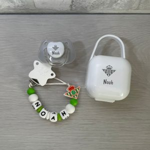 Set Chupete personalizado Real Betis Balompié