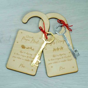 llave magica navidad colgador puerta